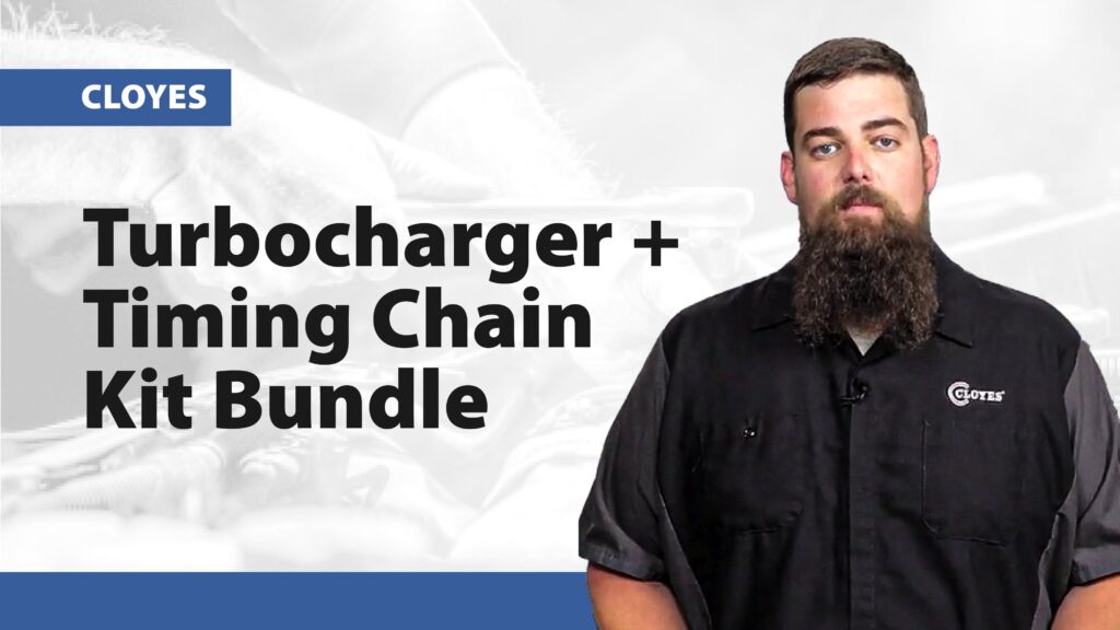 turbocharger + timing chain kit bundle